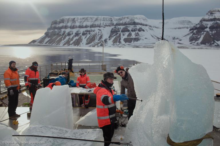 Protect the Oceans - Ice Concert Preparations